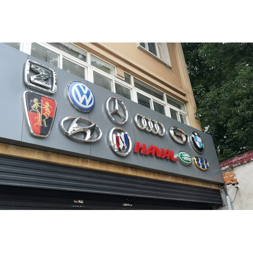 Logo By Car The Art of Custom Car Badge Design Factory